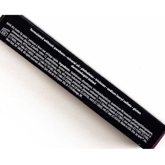 TARTE - 🎉HP🎉NWT - Tarteist Quick Dry Matte Lip Paint/Acid Wash (very dark berry) - Picture 15 of 16